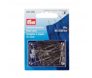 Ace cu gamalie (bolduri) 30 x 0,60 mm - Prym 024286